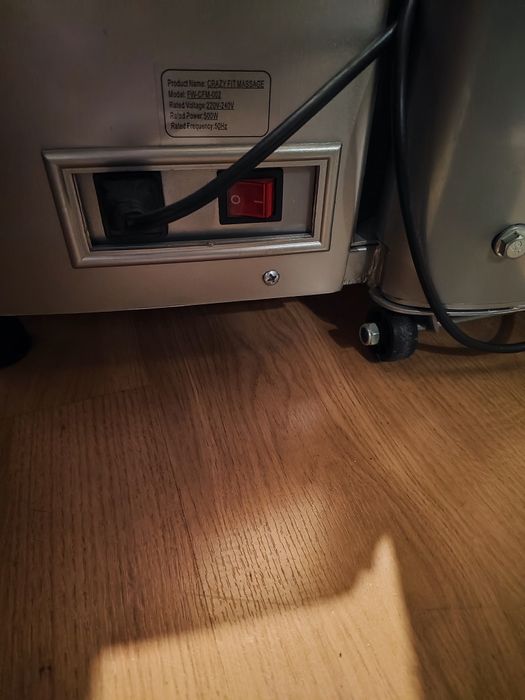 Plataforma vibratória crazy fit massage