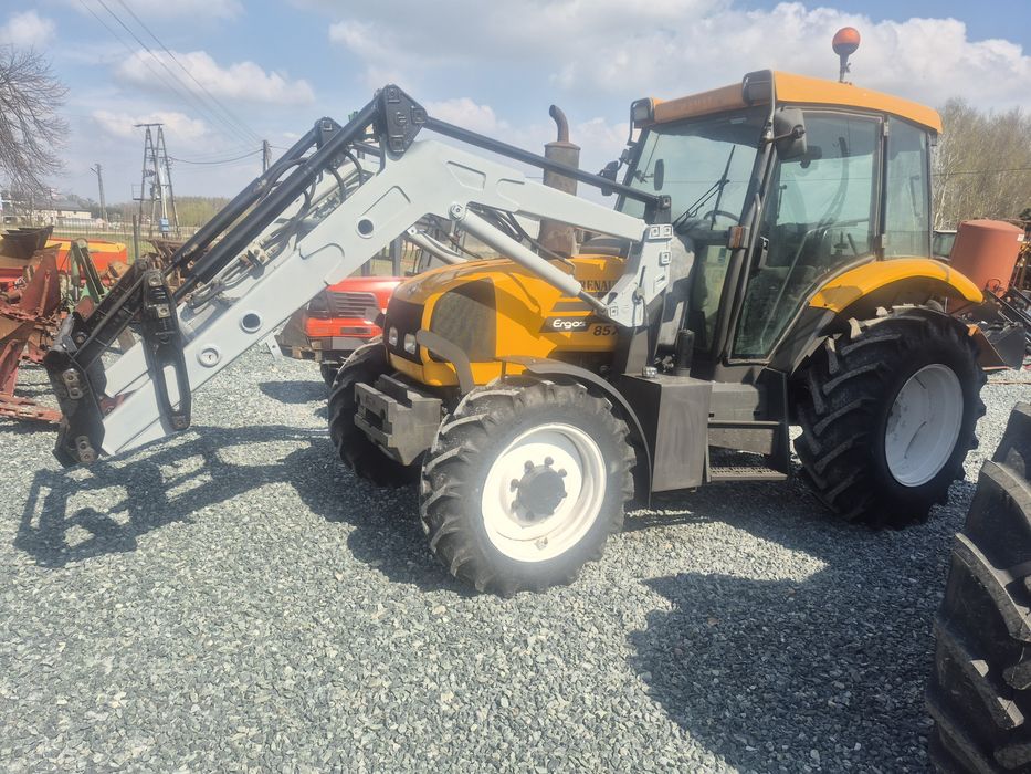 Renault ergos 85 z ładowaczem silnik john deere STAN BARDZO DOBRY  !!!