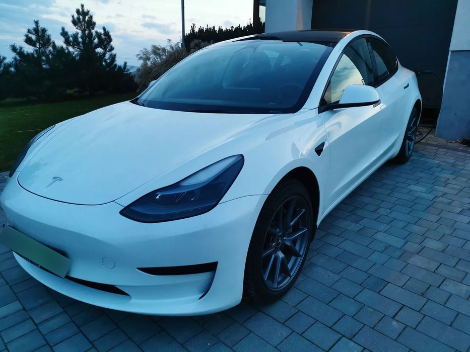 Tesla Model 3 RWD, pierwszy właściciel, Polska, fv vat 23%, pompa ciepła