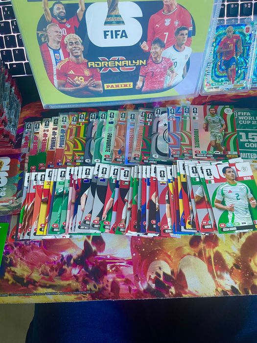 Troca e Venda de Cartas Adrenalyn XL World Cup 2026 + Pacotes Swiss Edition