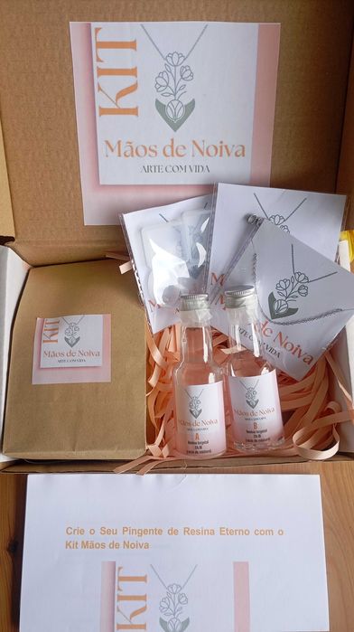 Kit de Resina para bouquet (buquê de flores)