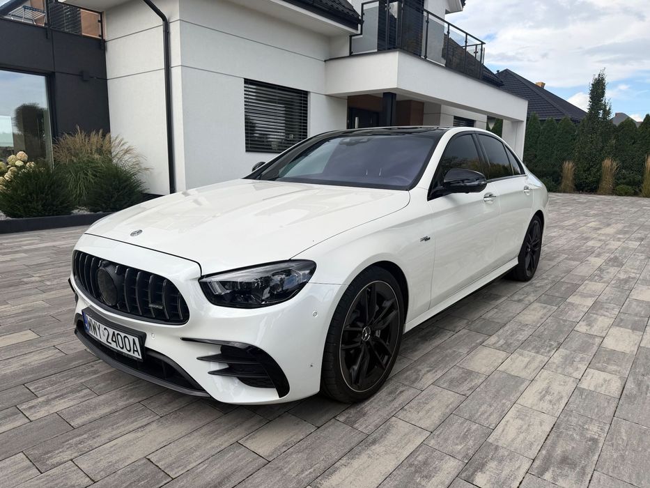 Mercedes-Benz Klasa E TOP Burmaster 3D, masaże, dociągi, TV, panorama, webasto, airmatic amg