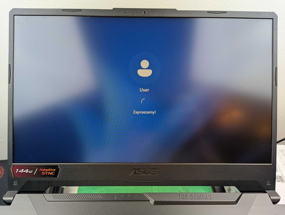 LAPTOP GAMINGOWY Asus TUF F15 RTX 3050 i5-11400H 144 hz
