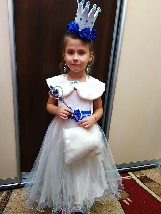 Прокат Платье карновальное новогодний костюм