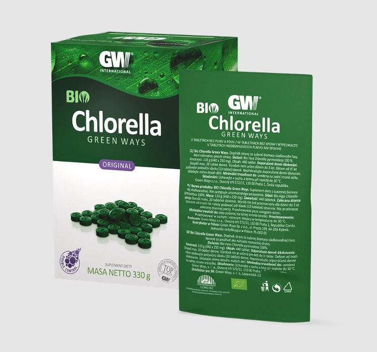 CHLORELLA Green Ways w proszku 330g