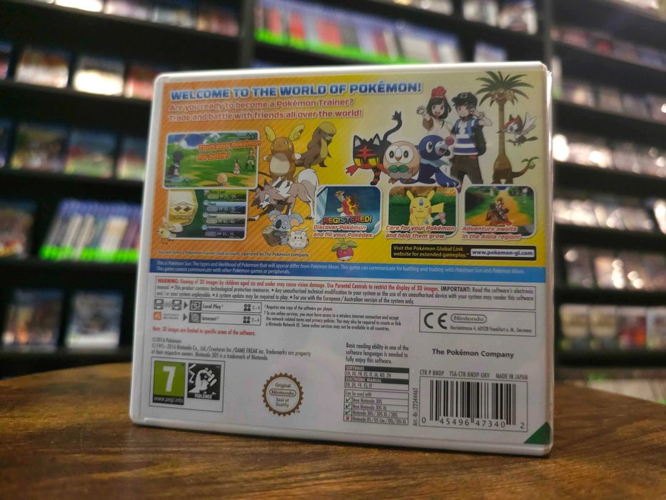 Pokemon Sun Nintendo 3DS 3xA - Sklep Będzie Granie Katowice