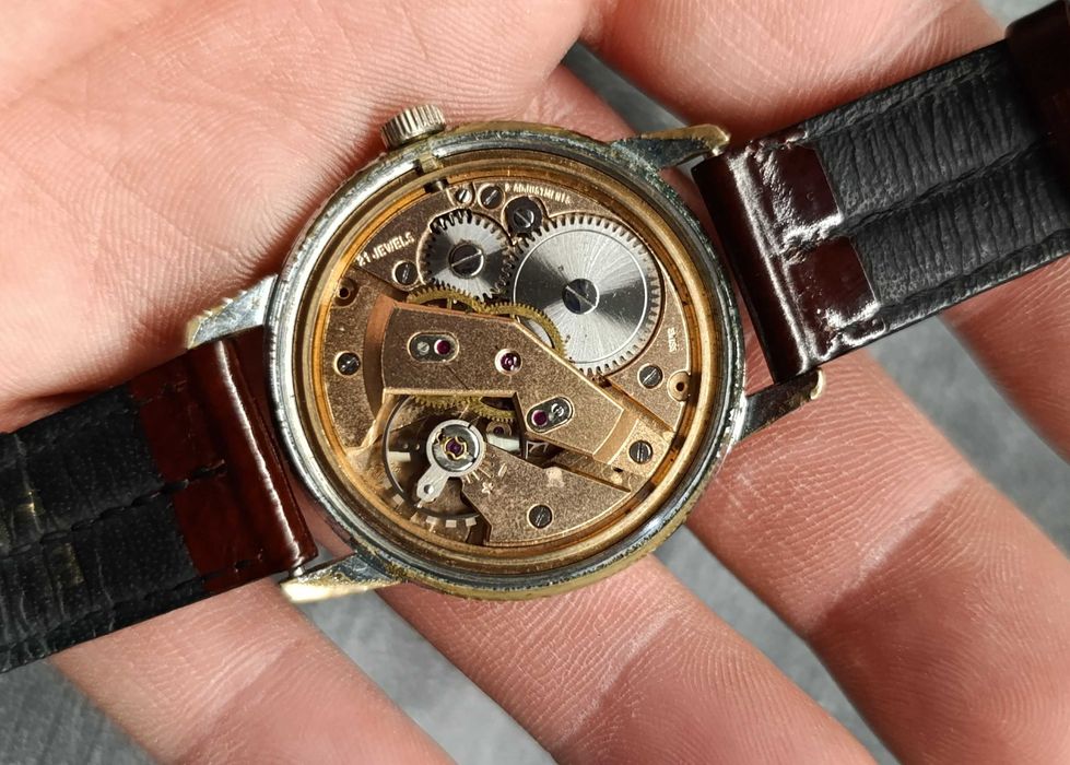 Stary zegarek Atlantic Worldmaster Super De Luxe, kolekcja, lata 50/60