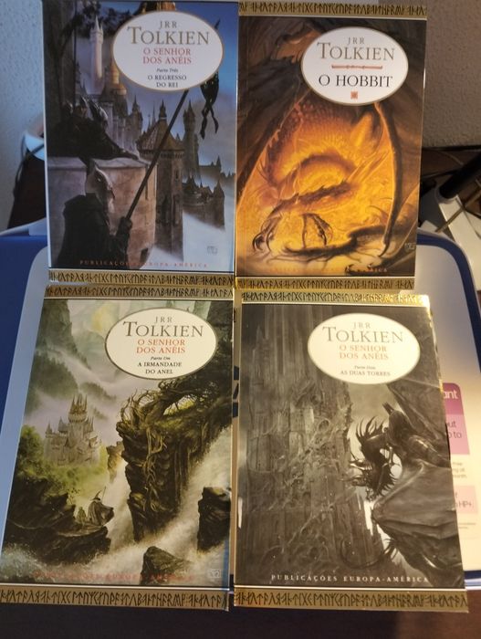 Livros Senhor dos Anéis+ Hobbit