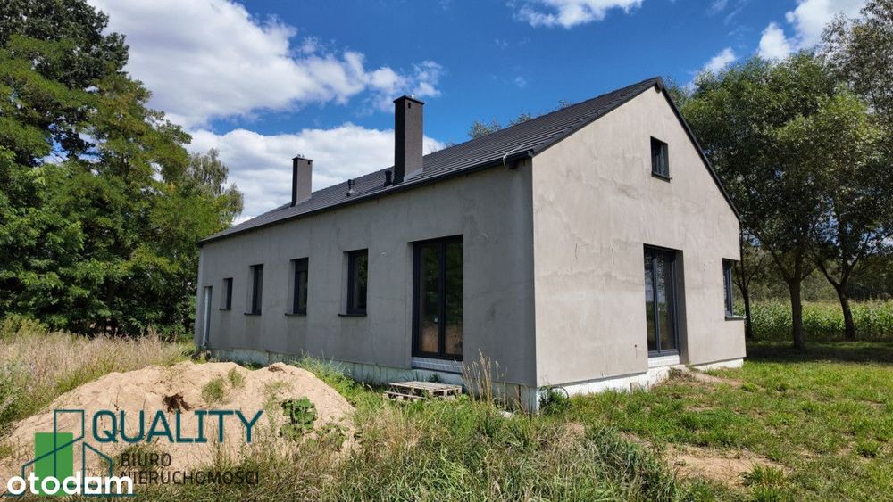Nowy dom nad jeziorem w stanie deweloperskim 120m2