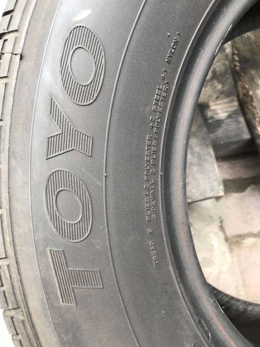Шини Toyo 255/60r15 Комплект літо б/ склад Оригінал
