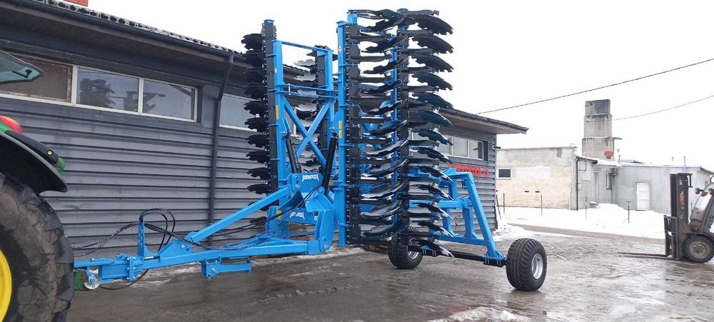 Brona Talerzowa JANPOL SHREK 4m hydrauliczna 560 talerz daszek fi 600!