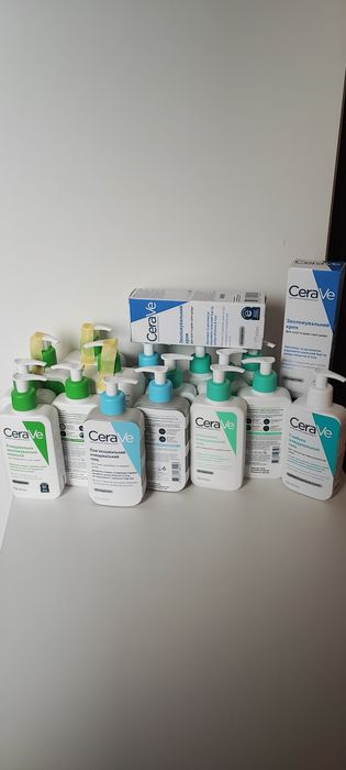 CeraVe,Vichy,La Roche засіб для вмивання для різних типів шкіри обличч