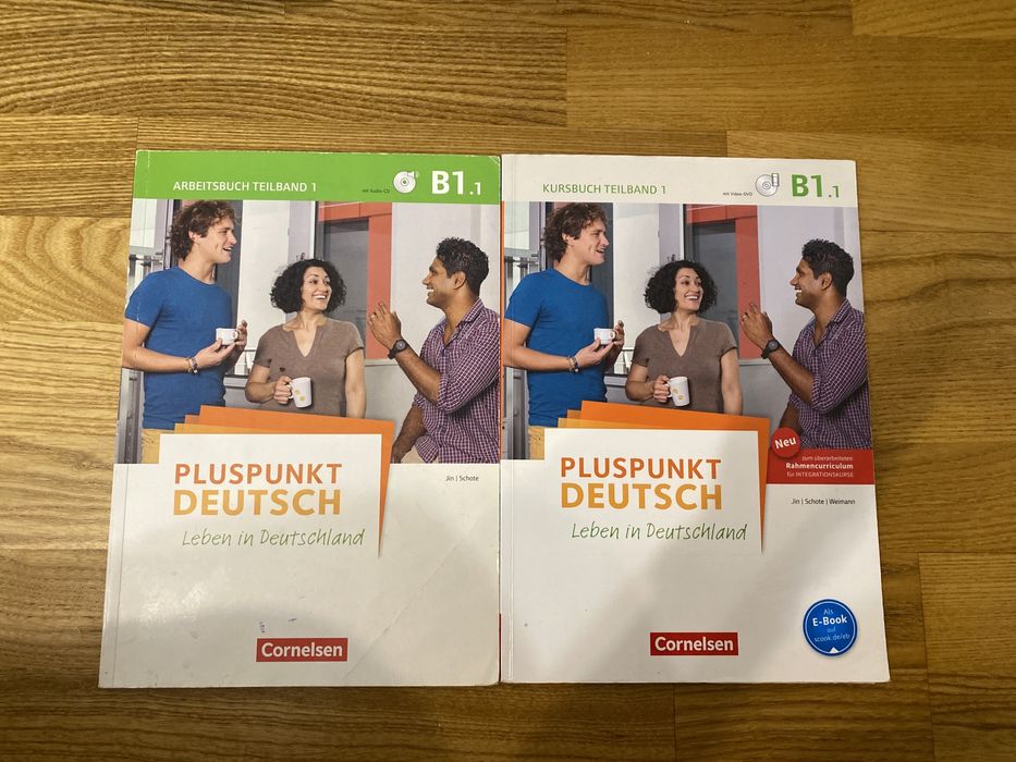 Pluspunkt Deutsch B1.1 комплект підручників Німецької