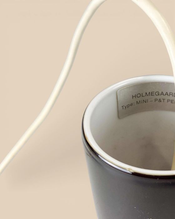 Para lamp Holmegaard – Mini P&T Dania, lata 60.–70.