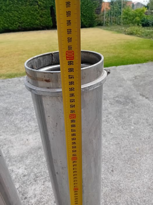 Tubos em inox para chaminés