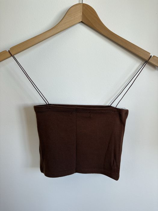 Top castanho Pull&Bear