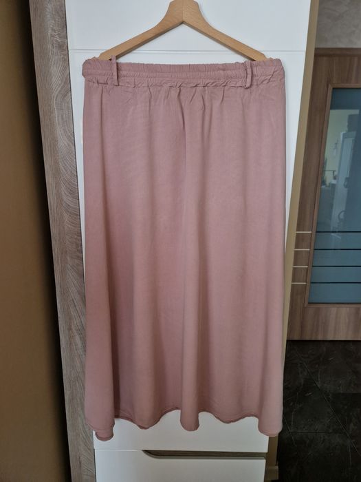 Spódnica maxi L brudny róz