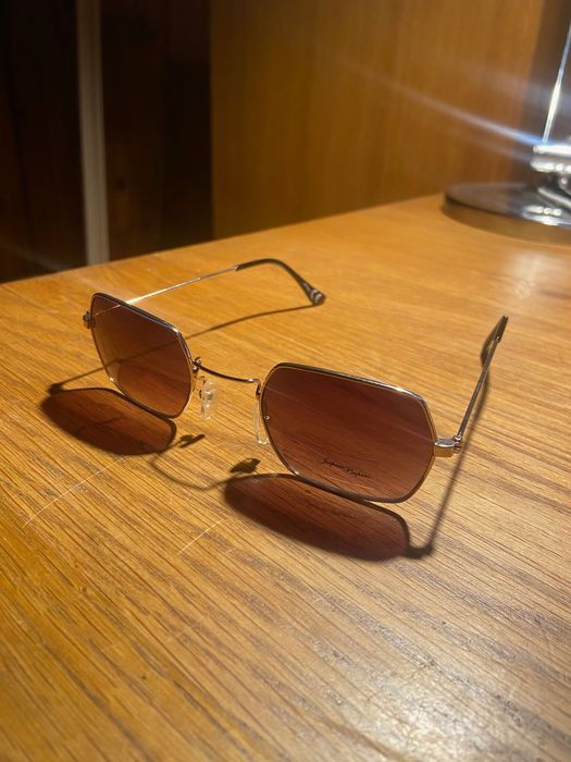 Jeepers Peepers okulary przeciwsłoneczne metalowe oprawki