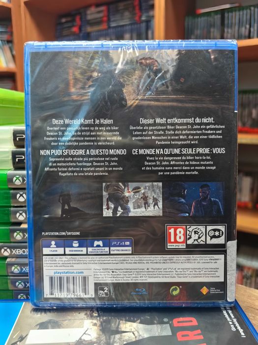 Days Gone PS4 PS5 PL Nowa Folia Wymiana Skup SklepRetroWWA
