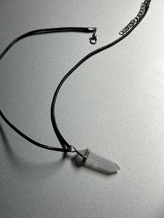 Wisiorek Kryształ Górski Kamień Kwarc Wahadełko