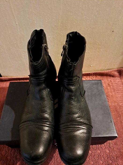 Чоботи чоловічі з натуральної шкіри