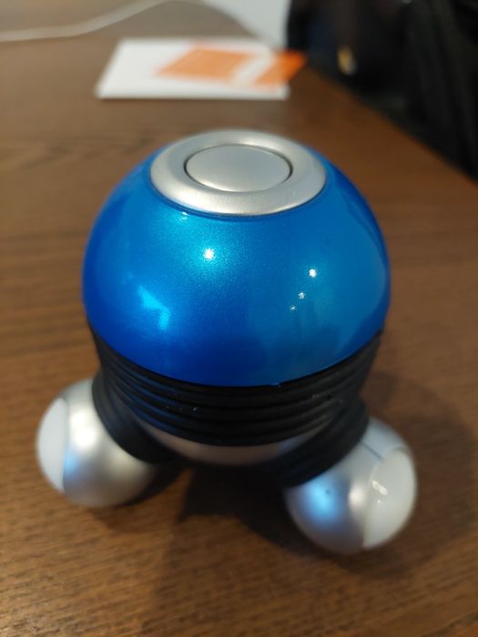 Massajador de 3 cabeças com vibração