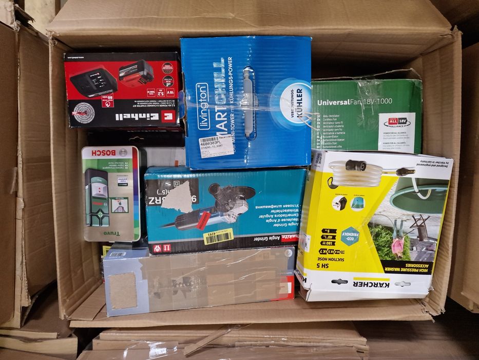 Mystery Box z  melltom.pl zwroty Elektronika mix palety