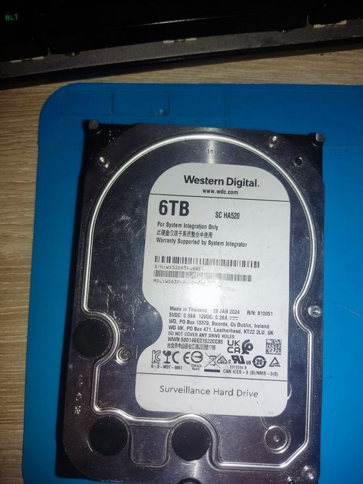 Disco rígido HHD 6T