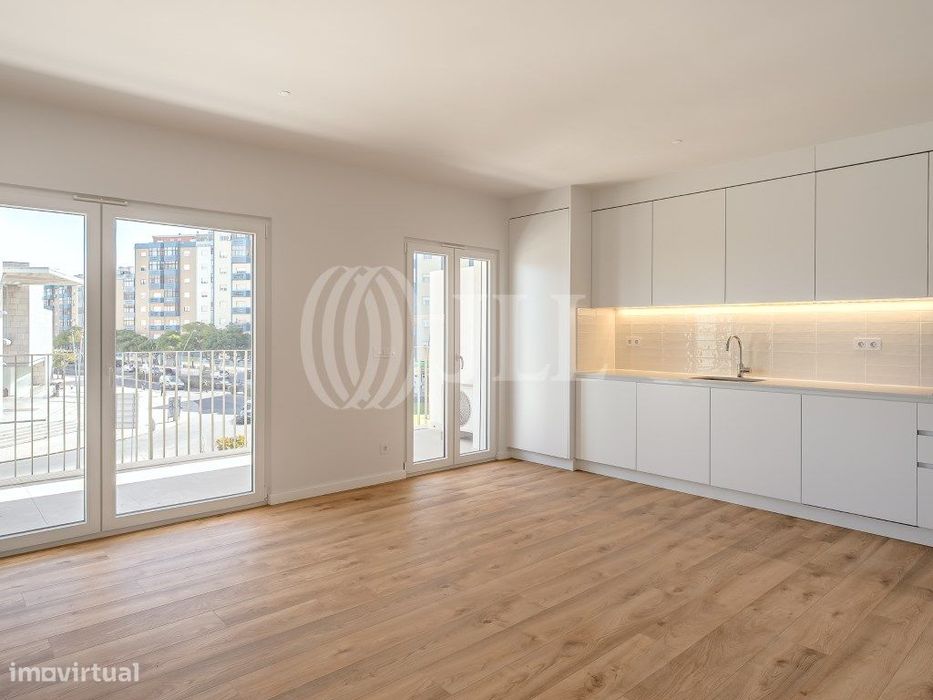 Apartamento T1 com garagem, no Barreiro, Setúbal