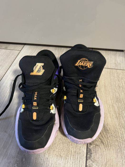 Buty do koszykowki lakers purple & gold 34 decathlon