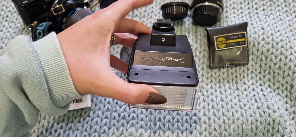 Винтажный плёночный фотоаппарат Minolta X-300 (Япония) + объективы