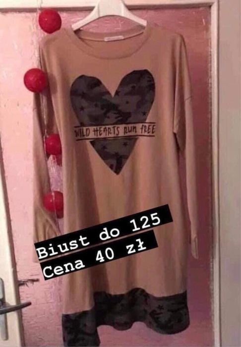 Tunika biust 120/125