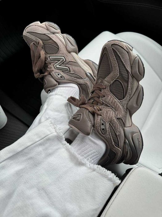 Кроссовки New Balance 9060 Beige Brown/NB Кросівки Жіночі НьюБеланс