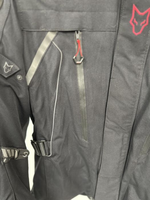 Kurtka motocyklowa turystyczna WOLF GT-S Titanium rozmiary 52-58, D3O!