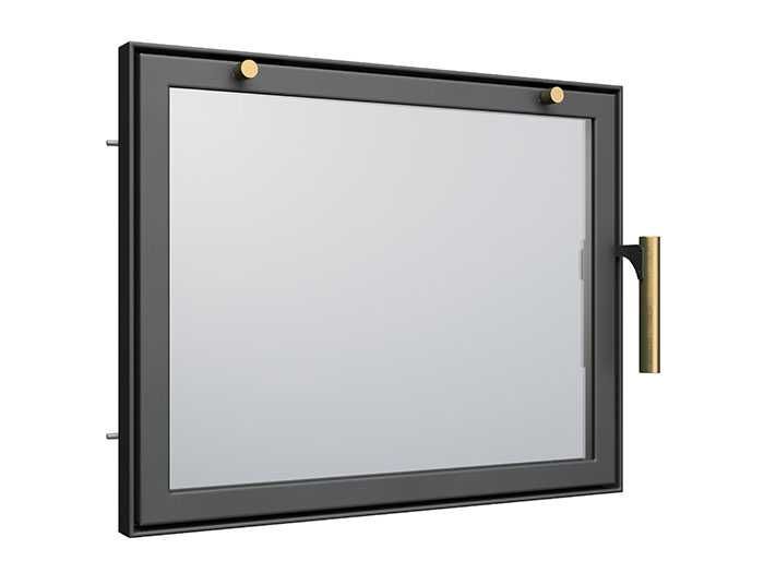 Drzwiczki kominkowe na wymiar do otwartych palenisk model AD3