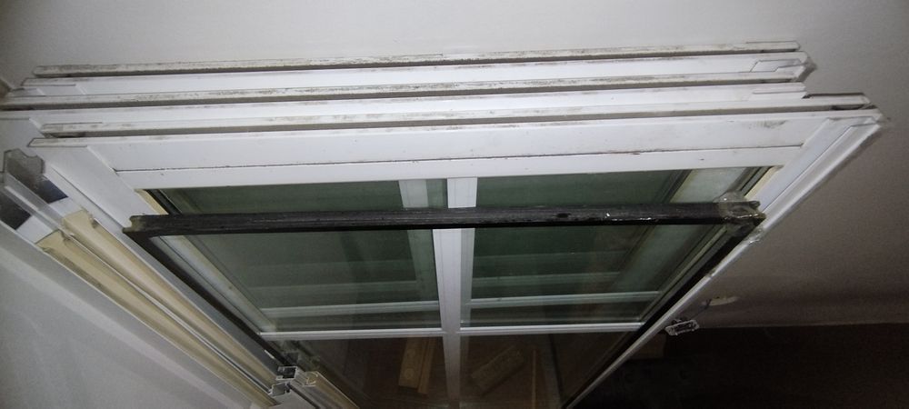 2 Janela correr vidro Duplo aluminio