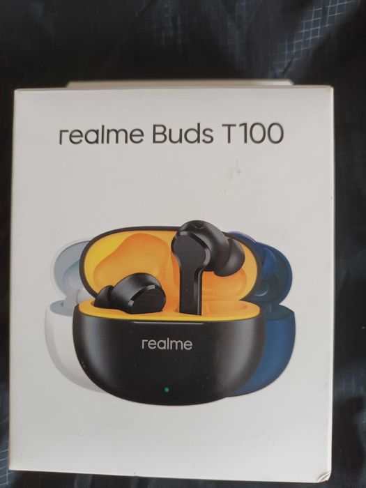 Realme Buds T100 słuchawki białe nowe