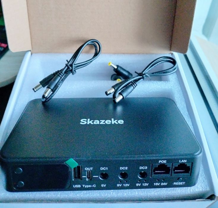 Бесперебойник мини-ups Skazeke D2P 18000mAh (ИБП / ДБЖ)