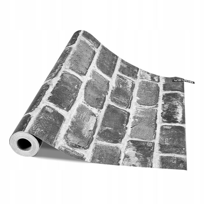 Tapeta samoprzylepna VEVOR 45CM X 10M szara folia winylowa mocna łatwa