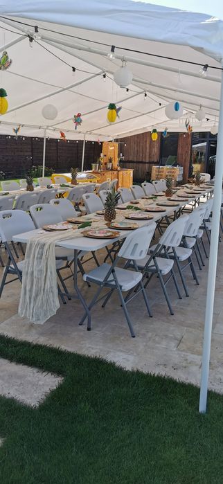 Wynajem namiotów, krzeseł, stolików