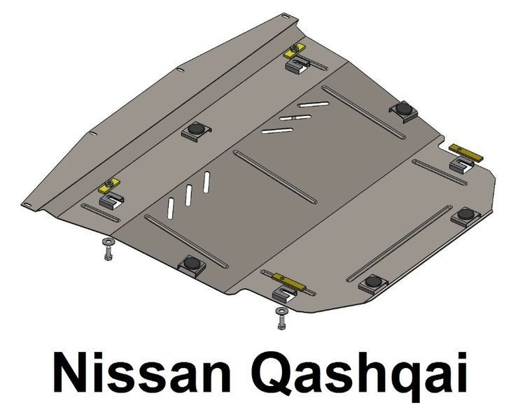 Защита двигателя Nissan Leaf X-Trail Qashqai Juke Almera Patrol Захист