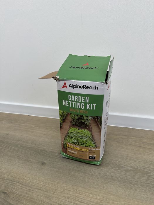 Siatka na ptaki AlpineReach 4,5x15m 15mm oczka ochronna na rośliny