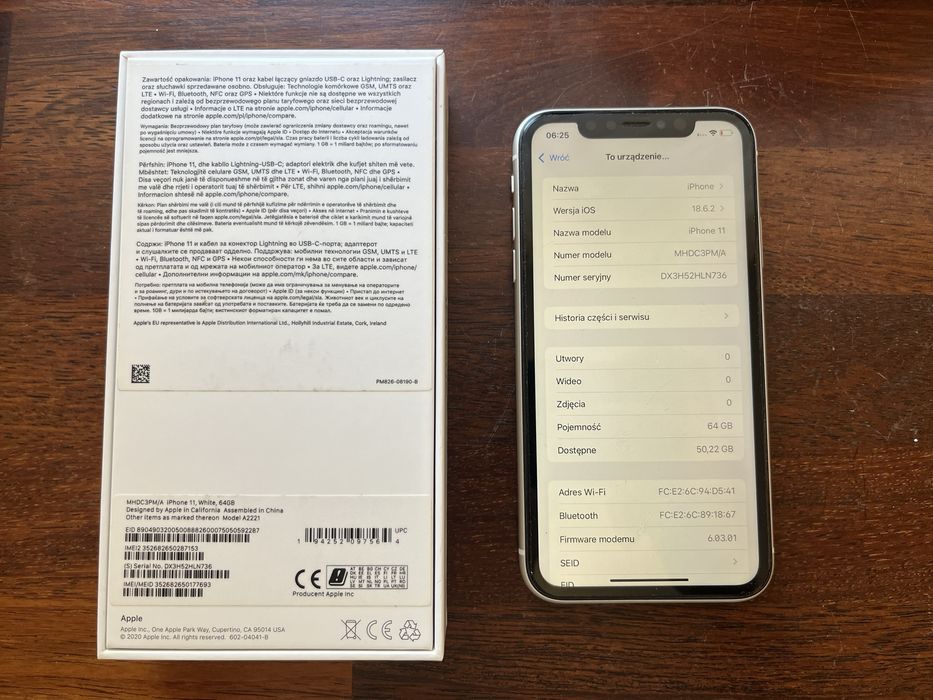 Apple iPhone 11 64gb