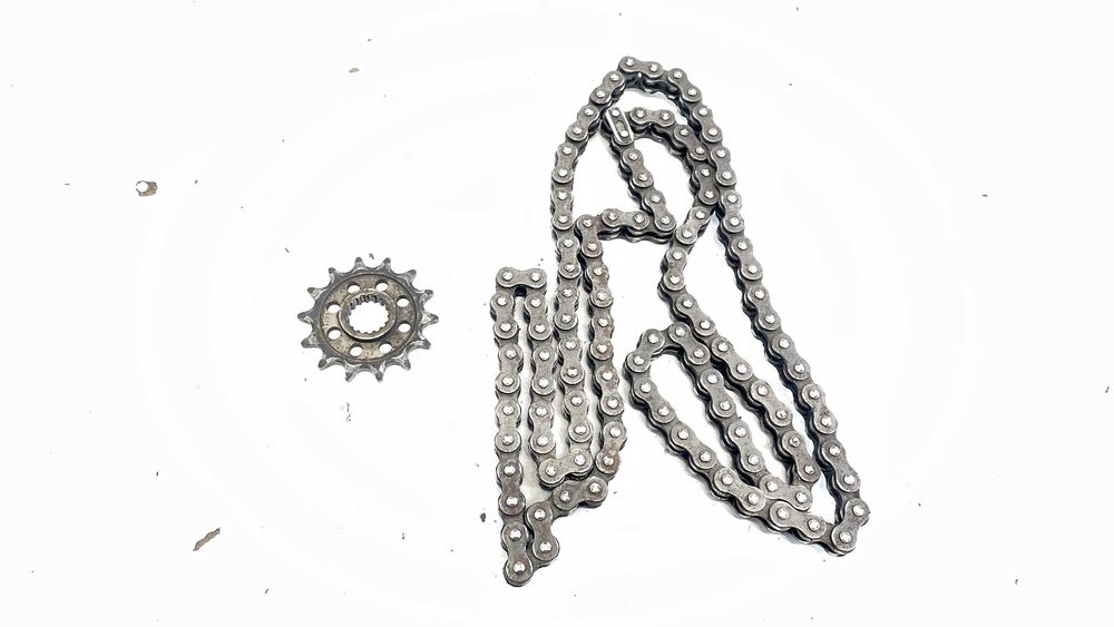 Suzuki Rmz 450 05do08 Napęd zębatka przednia 14z  łańcuch Did 520 V0