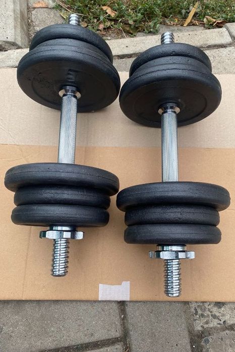 Люкс!Гантелі збірні,гантели сборные,Сталь 10кг-50кг Нержавійка!!