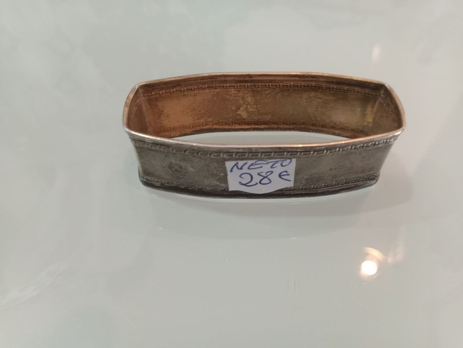 Porta papel em prata