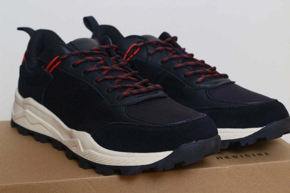 Buty Medicine 44 granatowe sneakersy sznurowane