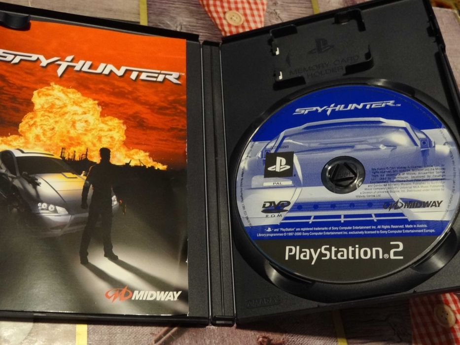 + SPy Hunter + gra na PS2, samochody dla dzieci i nie tylko