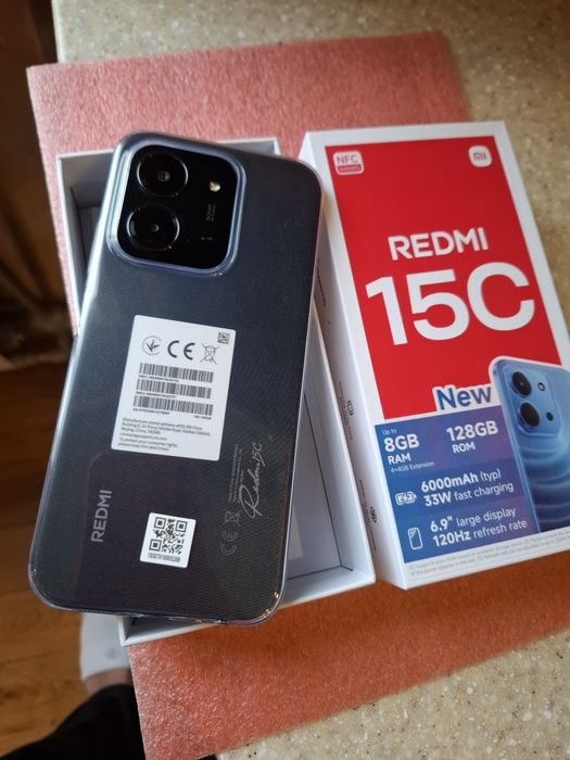 Xiaomi Redmi 15C, 4+4/128, NFC, новий