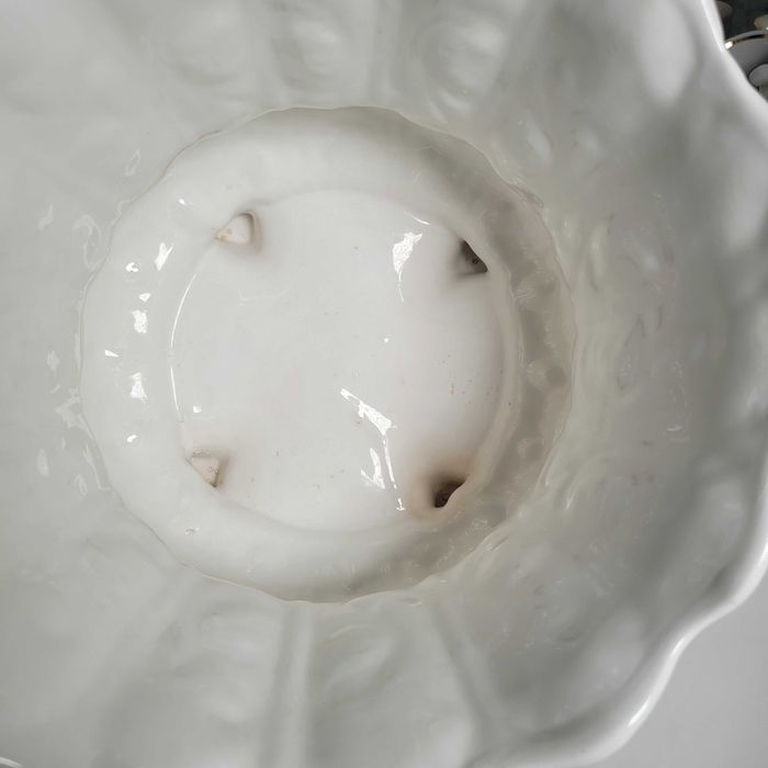 Kolekcjonerska, porcelanowa bardzo duża osłona na donicę